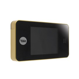 Yale Standard Digitaler Türspion 500 - Live-Ansicht - Hochwertige Kamera - Gold - 45-0500-1432-00-02-11