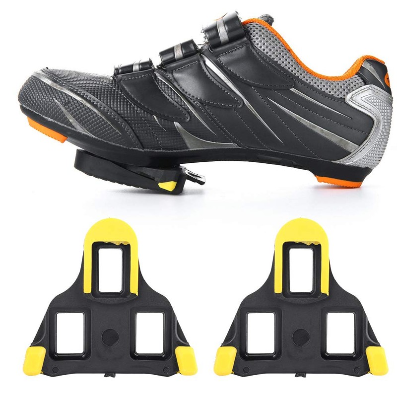 Bicycle Pedals Cleat, Rubber Bike Pedal Cleat, 1 Pair Durable