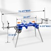 TOYAKI Miter Saw Stand With Wheels, Folding Work Table With