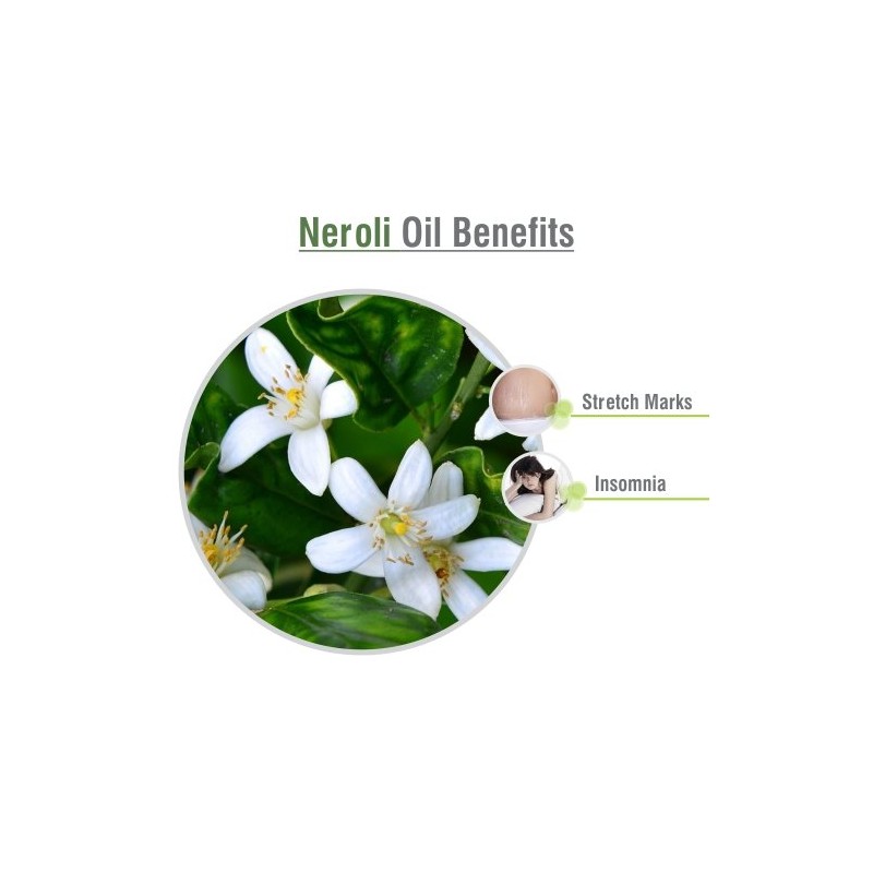 Neroli Essential Oil Undiluted Uncut Cold Pressed Aromatherapy Premium Oil