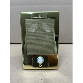 Replacement Door Speaker for NuTone NDB300 M&S DS3B (Bright Brass)