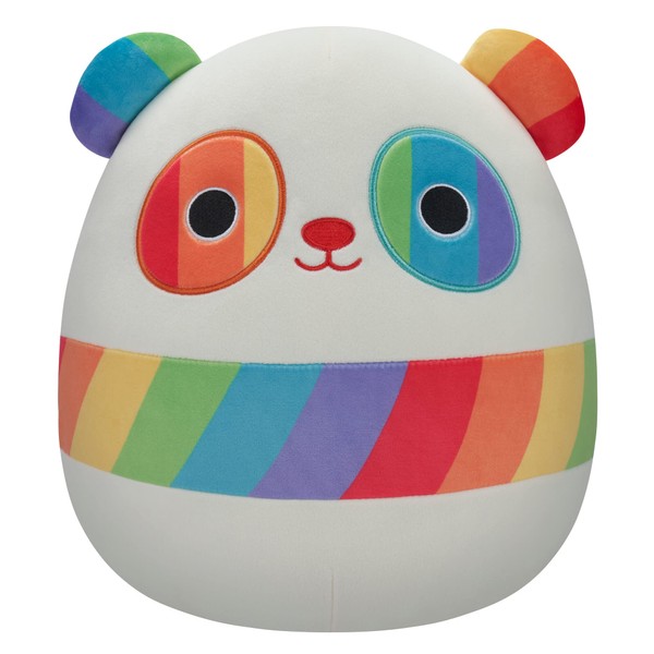 Squishmallows Sarakee Pride Rainbow Panda - Medium Ultra Soft Official