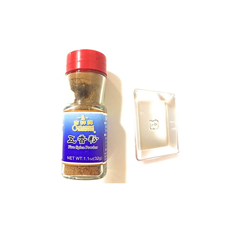 Oriental Mascot Five Spice Powder (1.1 oz) and one soy