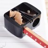 Portable Makeup Eyeliner Pencil Sharpener, 1 Count Double Hole Sharpener,