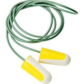 Honeywell 1000107 Howard Leight Bilsom 304S Corded Earplugs, Size S (Box of 100 pairs)