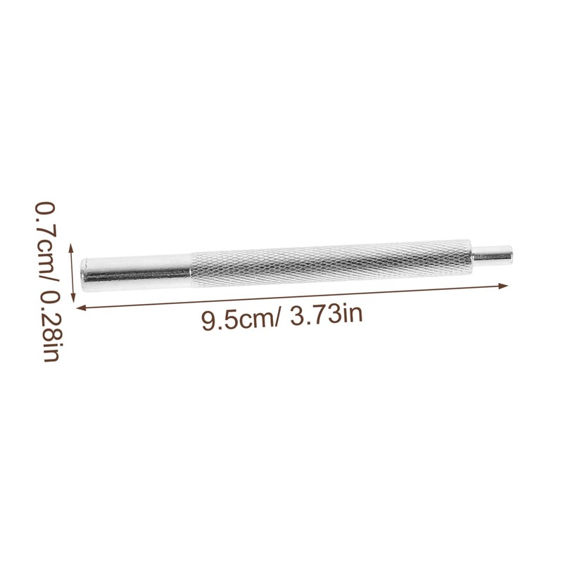 CORHAD 1 Set Leather Craft Stamping Tool Durable Alphabet Stamps