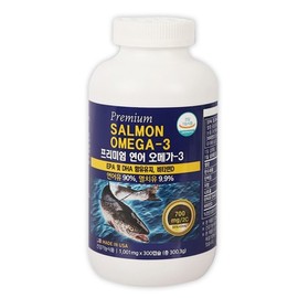 Premium Salmon Omega3 Omega3 300 Capsules 1ea / 프리미엄 연어 오메가3 오메가쓰리 300캡슐 1개