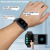 Reloj Inteligente smartwatch para Hombre Mujer Llamada Bluetooth, Pantalla Táctil