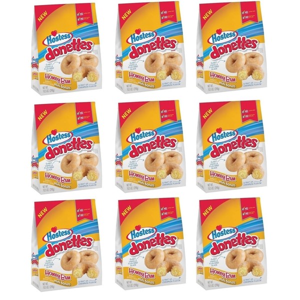 Generic Hostess Donettes Mini Donuts, Honey Bun Flavor, 10.5 Oz