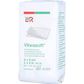 VLIWASOFT Non-Sterile Non-Woven Dressings 5 x 5 cm 4 Litres Pack of 100