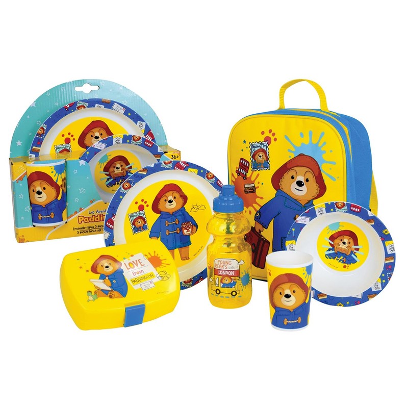 Fun House Paddington Children's Lunch Box 5 x 16.5 x
