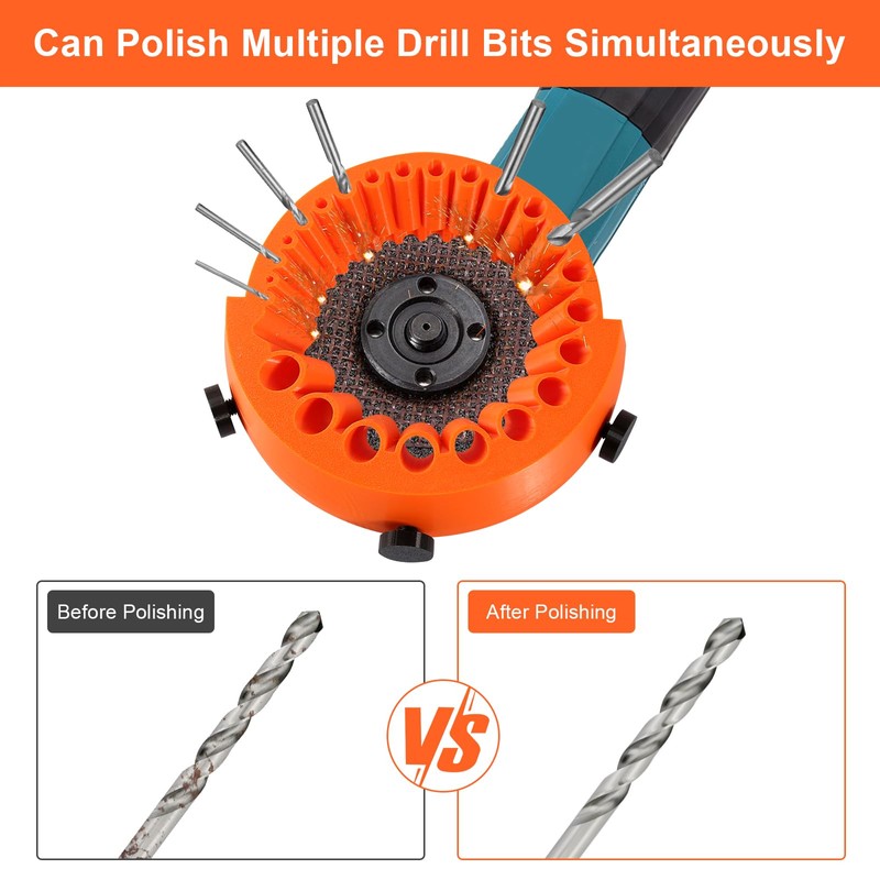 Drill Bit Sharpener, Angle Grinder Attachments Power Drill Bit Grinding