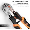 8 Inch Steel Bolt Cutter, Cr-V Mini Wire Cutter, Cable,