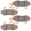 Caltric Front Rear Brake Pads for Kawasaki Ex300 Ninja 300