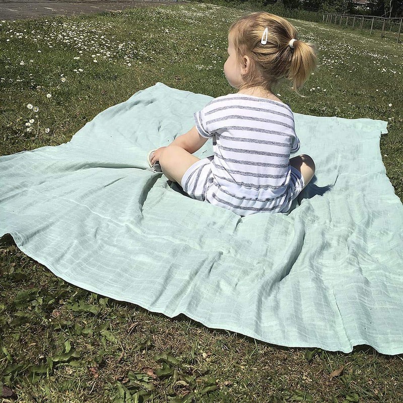 Baby's Only Swaddle Silver Grey 200 x 120 cm