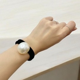 Hair tie pearl bell (WFIVOI4) / 머리끈 진주 방울 (WFIVOI4)