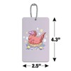 Feathered Tyrannosaurus Rex Dinosaur Luggage ID Tag