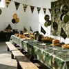 Kochorie 97 Pieces Camouflage Party Supplies Camo Disposable Tableware Set