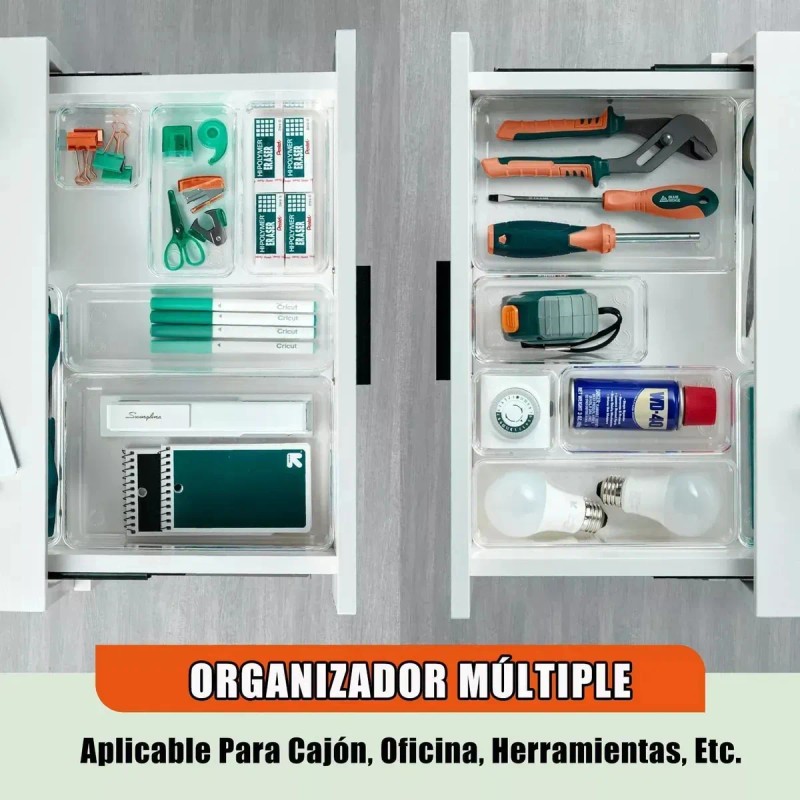 25 Piezas Organizadores De Cajones Para Maquillaje, Joyas