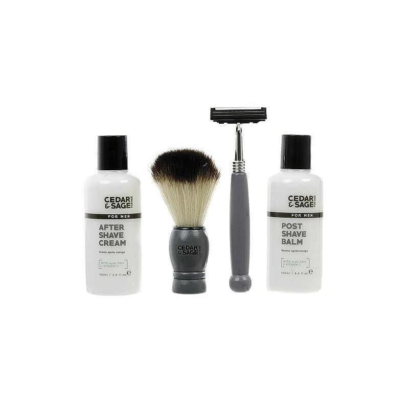 Set of 5 Neceser Hombre Pieces Cedar & Sage