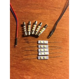 Sherwood  S-7200 S-7300 LAMP 8V-LED KITs METER DIAL STEREO RECEIVER LIGHTS BULBS/Sherwood