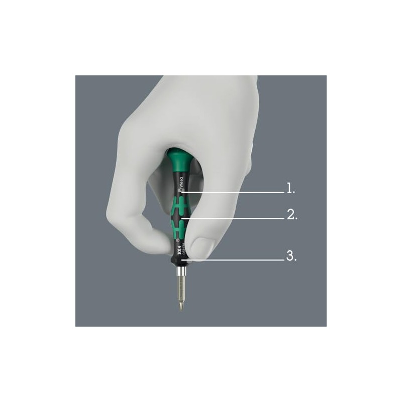 Wera 05049002001 Tool-Check Modular Micro 1, 21 pieces