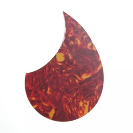 mLaval Guita Parts Small Self Stick thin pickguard For 36" Acoustic Guitar ,tortoise