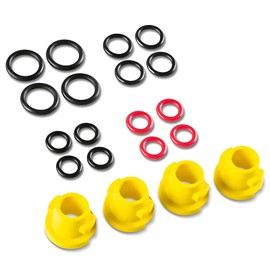 Wjelet 20PCS Pressure Washer O-Ring Nozzle Set 2.640-729.0 Lance Hose Nozzle Spare for Karcher Pressure Washer K2 K3 K4 K5 K6 K7