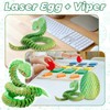 XehCaol 3D Printed Snake Movable Snake Fidget Toy 3D Snake