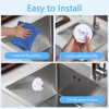 Sponge Holder, Sink Caddy for Scrub Sponges with Suction Cup