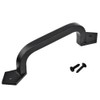 LIZAVO - 9" Square Door Pull Handle in Black -