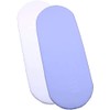 Moses Basket Fitted Sheets Baby Pack of 2 (1 Blue