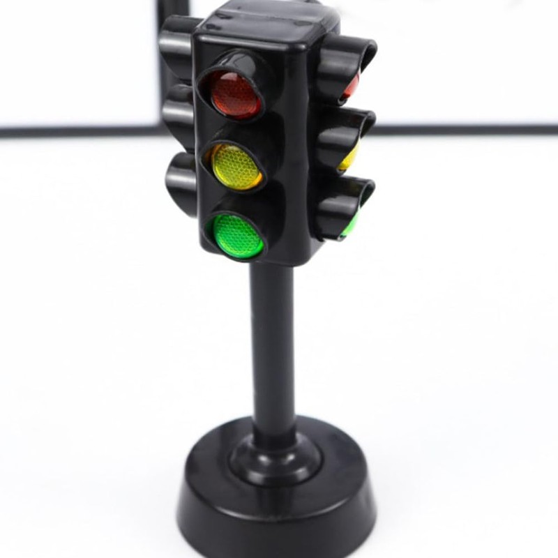 Garneck 12Pcs Kids Traffic Light Toy Simulation Mini Traffic Signal