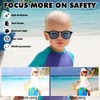 Beipegin Baby Boy Girl Sunglasses,UV400 Protection Polarized Flexible Eyewear Infant
