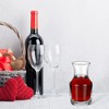 Single Serving Wine Carafe Glass Mini Carafe Individual Wine Decanter