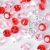 Acrylic Diamond Fake Gems Vase Filler, Babenest 240pcs 3/4 Inch