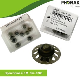 Open Dome 4.0 for Phonak, 2 Pack/20 Domes, Genuine OEM Switzerland Hearing Domes by Sonova (2 Pack Medium)