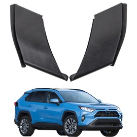 1 Pair A-Pillar Trim Panel Covers Left & Right Side Compatible for Toyota RAV4 2019 2020 2021 2022 2023, Replaces# 60118-0R070, 60117-0R070