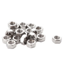 cSeao SAE 3/8-16 Hex Nuts, 30 Pieces, 304 Stainless Steel, Plain Finish