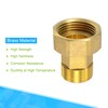 MECCANIXITY Brass Pipe Fitting Water Meter Coupling G1 Female x