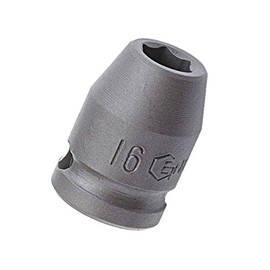 Genius Tools 1/2" Dr. 36mm Thin Wall Impact Socket (CR-Mo) - 443836