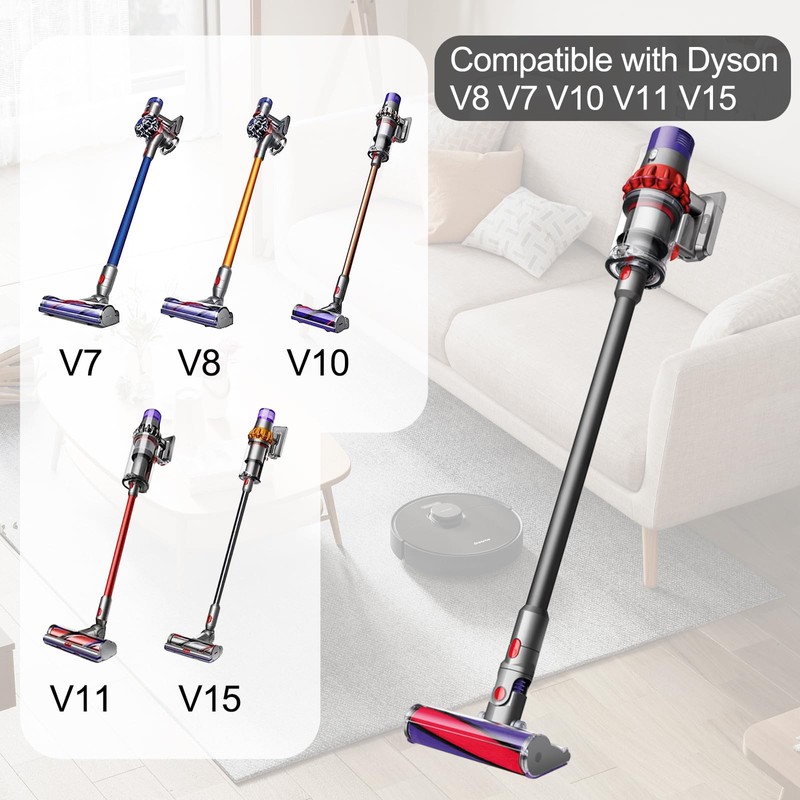 RUKHOOL Tube Extension Wand for Dyson V15 V11 V10 V8