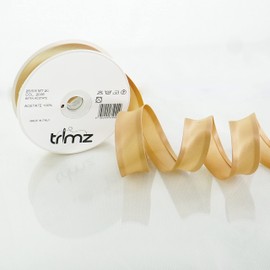 Inastri Acetate Satin Bias Binding 25/5/5mm Colour Honey Gold 2006