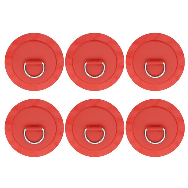 PATIKIL 4.3" Paddle Board D Rings, 6 Pcs Stainless Steel