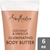 SheaMoisture Coconut & Hibiscus Body Butter, 6 Ounce