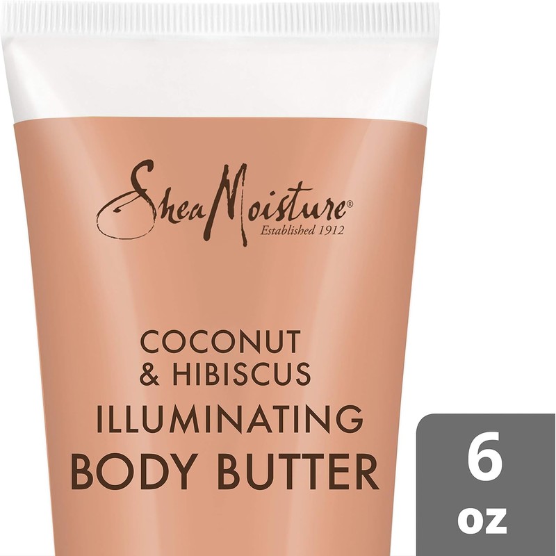 SheaMoisture Coconut & Hibiscus Body Butter, 6 Ounce