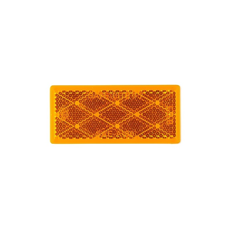 Grote 40303 Yellow Stick-On Rectangular Reflectors