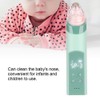 Multi Function Electric Vacuum Nasal Aspirator Suction Blackhead Cleansing Machine(Green