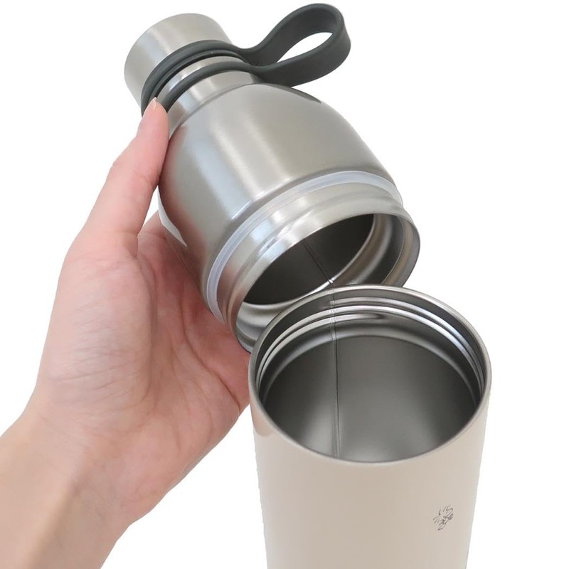 Kamio Japan 218925 Snoopy Stainless Steel Bottle with Break, For