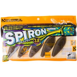 ジークラック(GEECRACK) ワーム スパイロン 3.8インチ(約10cm) グリーンパンプキン #005 ルアー